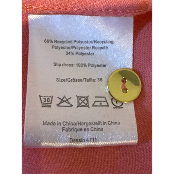 Baum und Pferdgarten Size 6 36 Pink Pink Abbot Midi Dress Ruffles - Picture 6 of 14